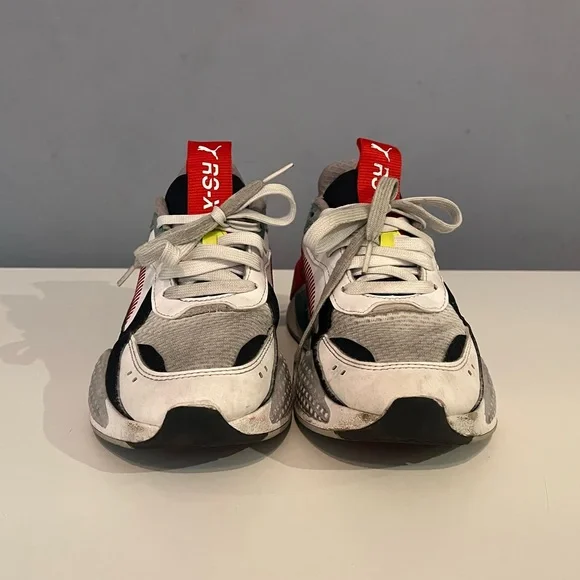 PUMA KIDS BOYS RS-X LACE UP SNEAKERS SIZE 4C - Picture 4 of 5
